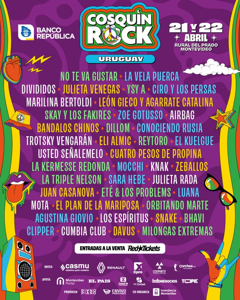 ¡COSQUÍN ROCK URUGUAY! Cosquín Rock 2023